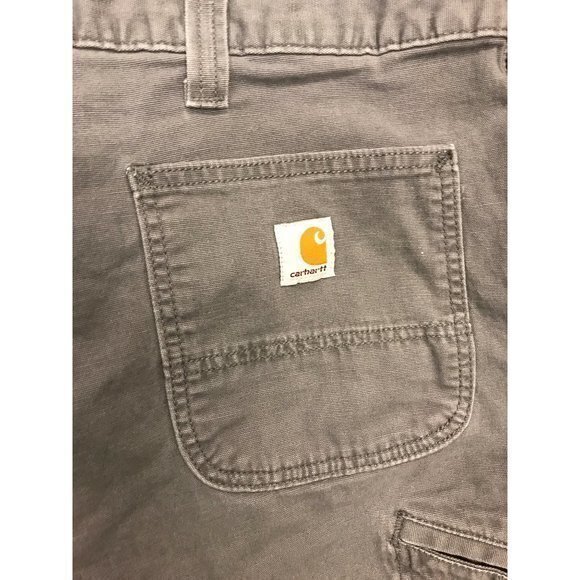 Carhartt Mens Size 46 Gray Relaxed‎ Fit Work Shorts 105514-039 - Picture 4 of 5